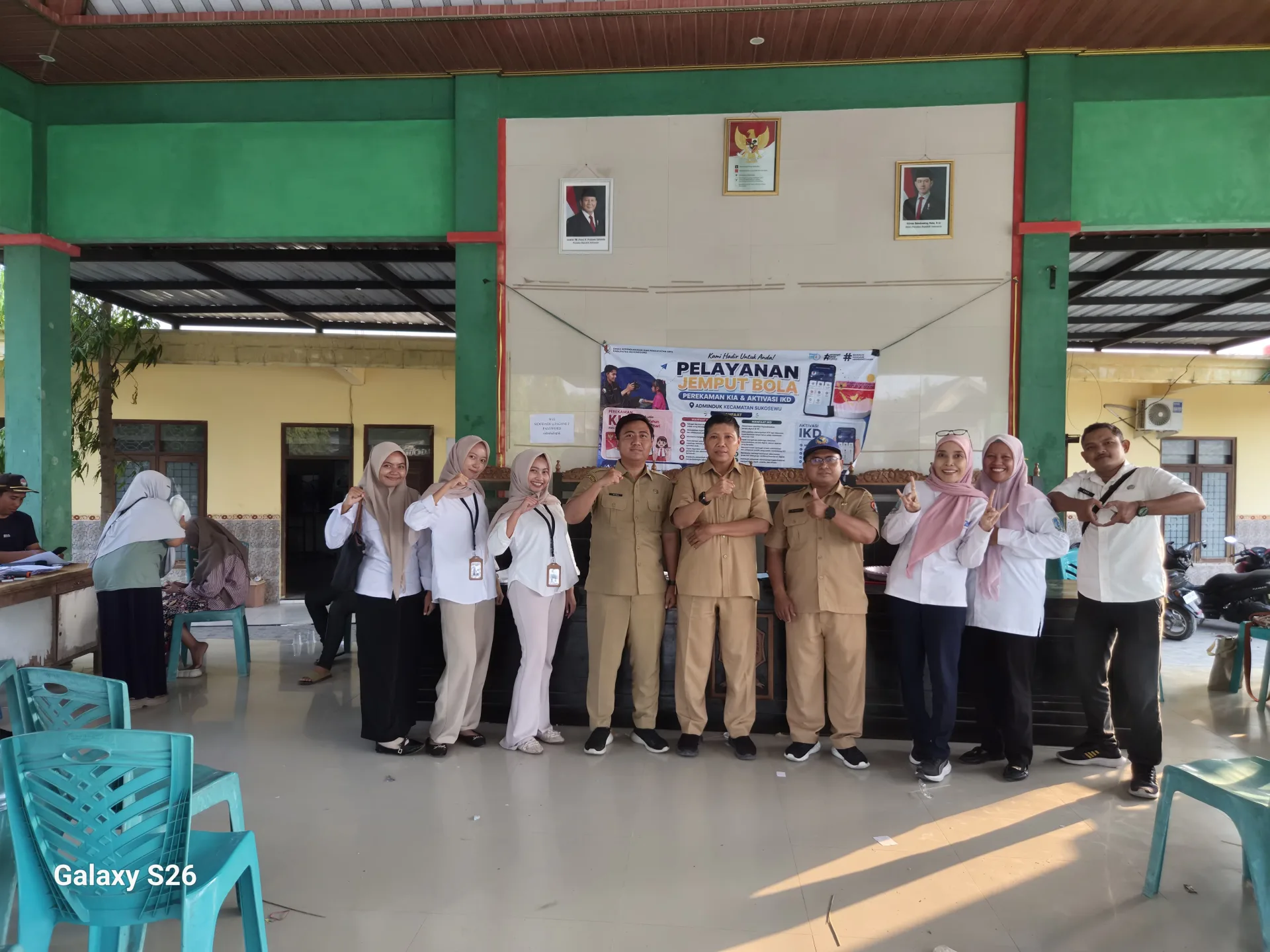 Jemout Bola IKD dan KIA desa Sidodadi