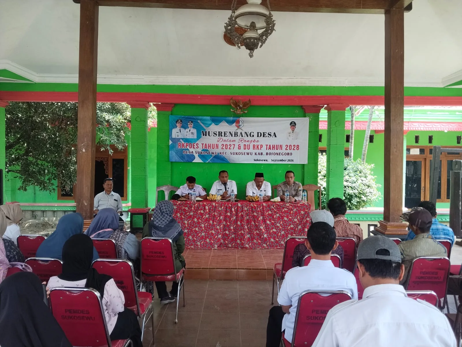 Musrenbang Desa Sukosewu Bahas Rancangan RKP Desa Tahun 2027 dan DU RKP Desa Tahun 2028