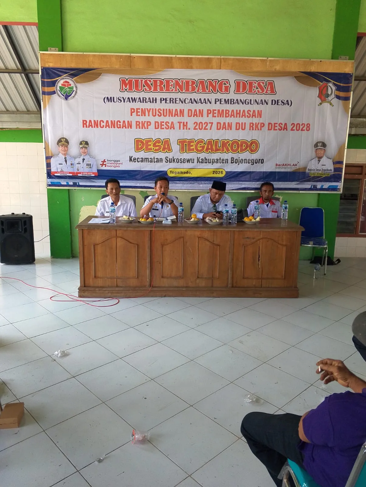 Pemdes Tegalkodo Gelar Musrenbangdes, Bahas Rencana Pembangunan Desa Tahun 2027