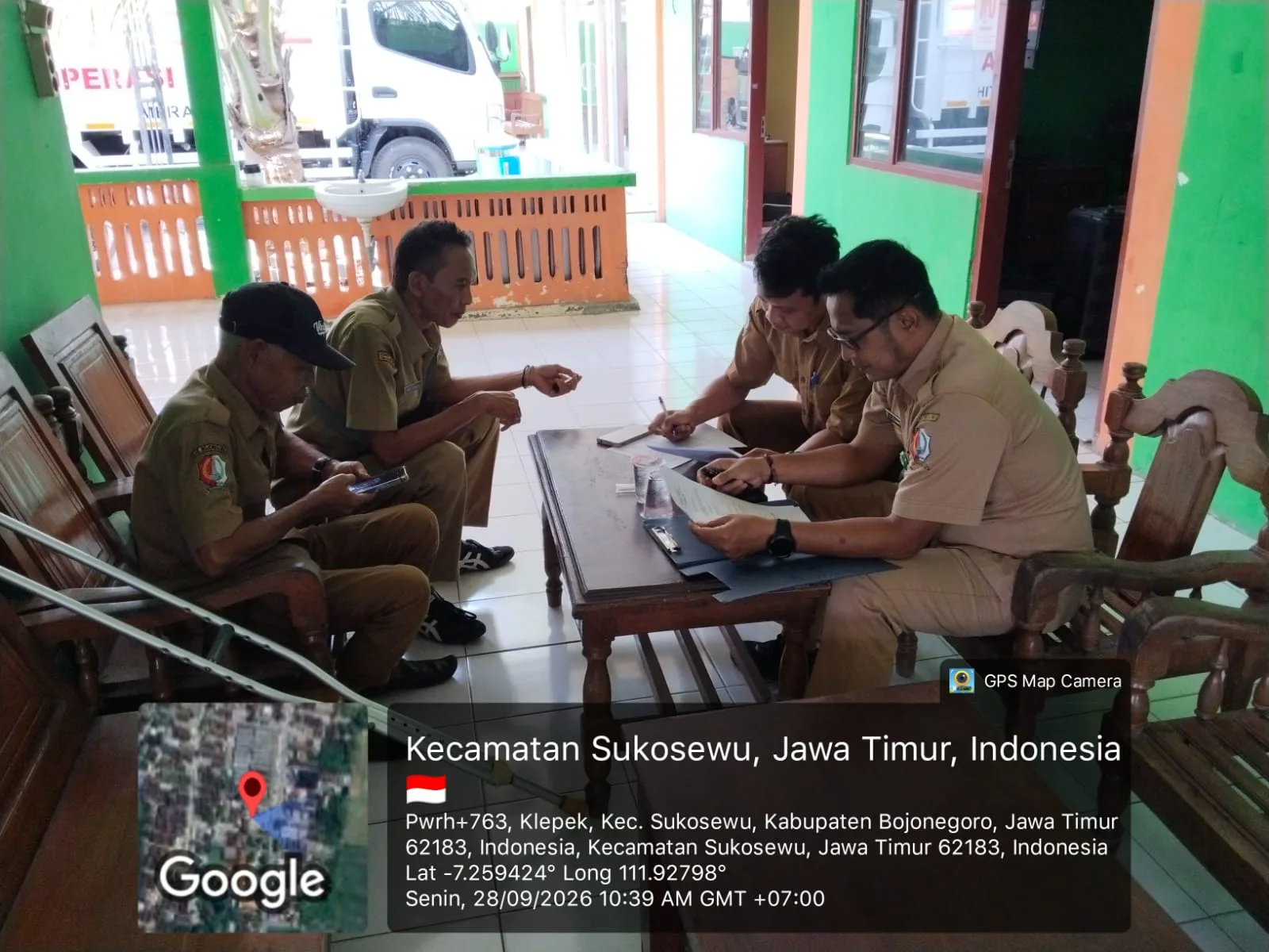 Monitoring dan Evaluasi PBB-P2 Tahun Pajak 2026 Dilaksanakan di Desa Klepek