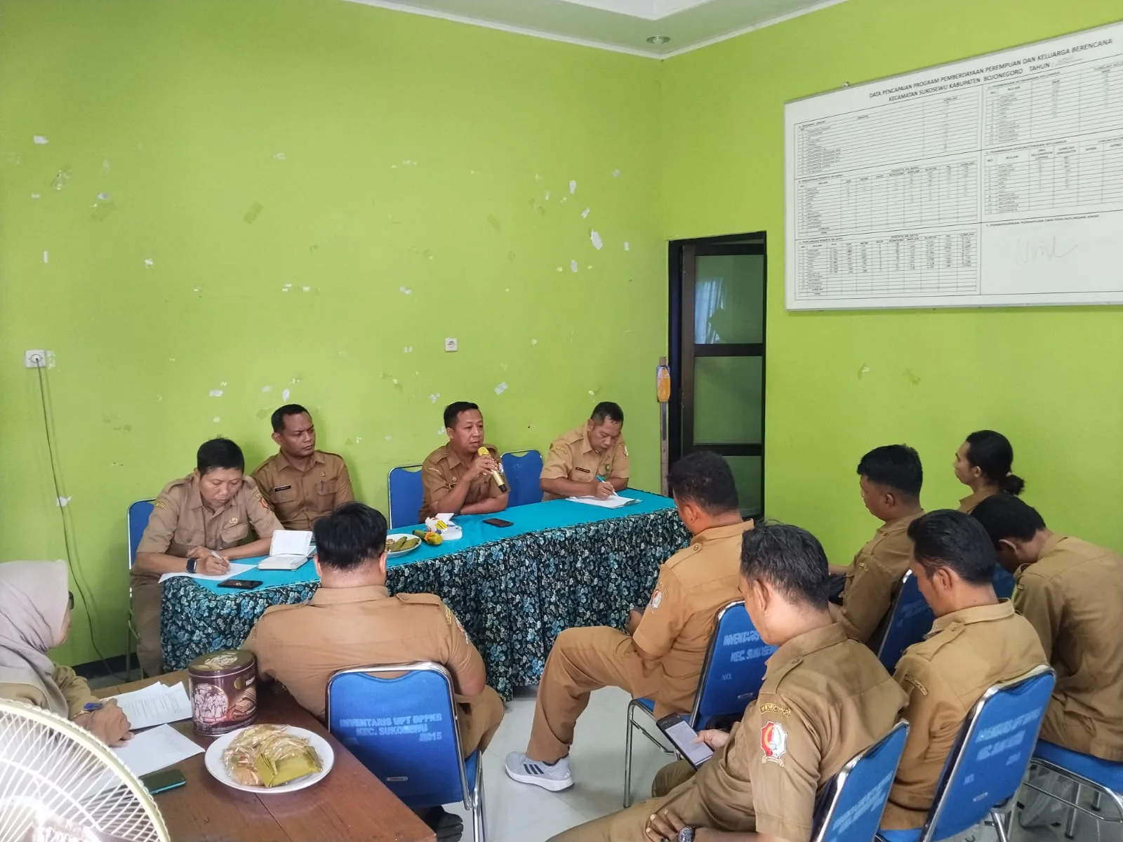 Rapat Dinas Pemerintah Desa se-Kecamatan Sukosewu Bahas Sinergi dan Evaluasi Pemerintahan Desa
