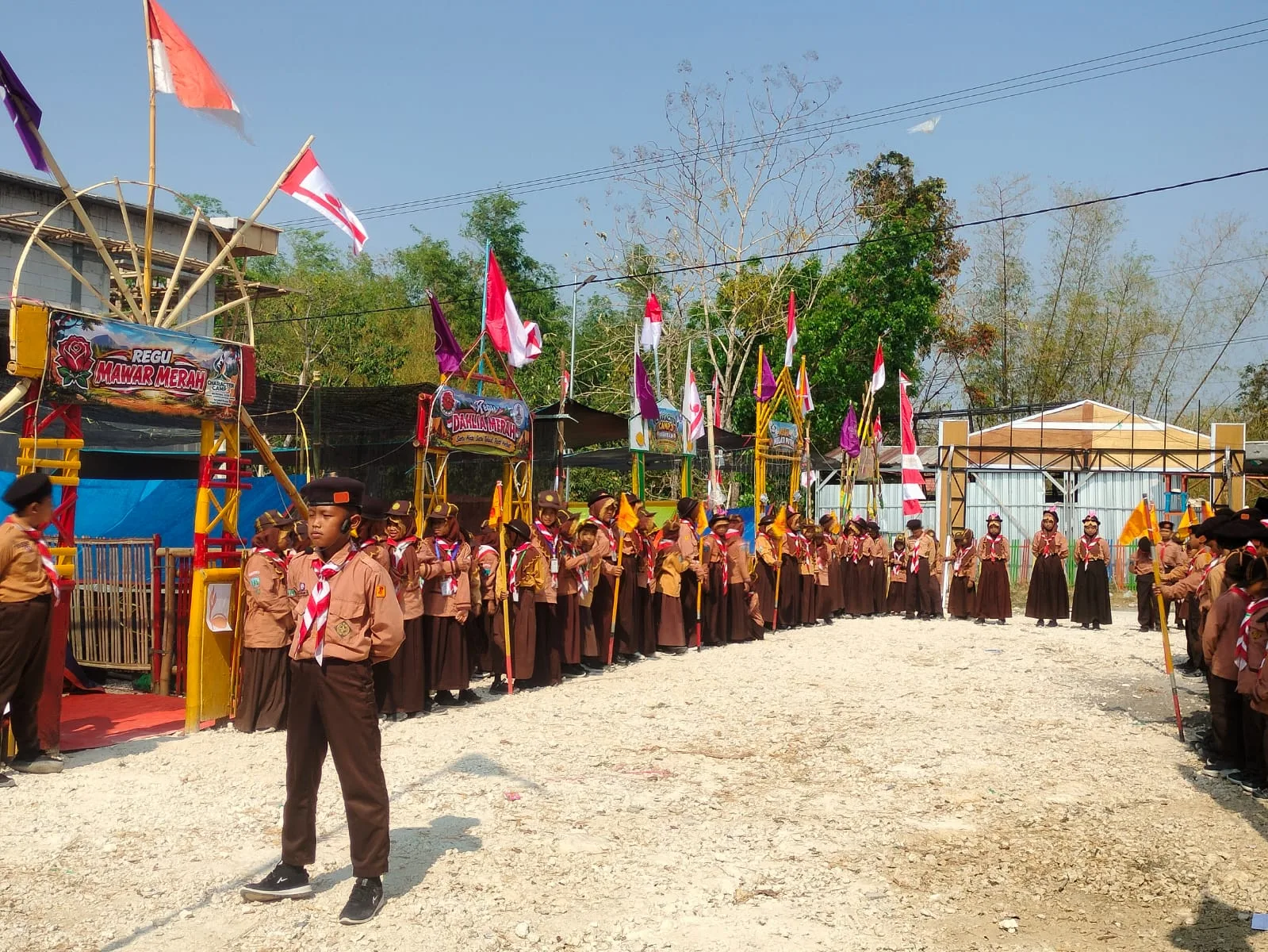 Pembukaan Character Camp 3 MI Fathul Ulum Sumberjokidul