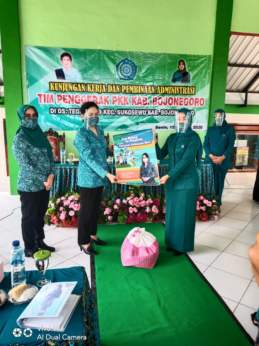 Kunjungan Kerja TP-PKK Kab. Bojonegoro di Desa Tegalkodo