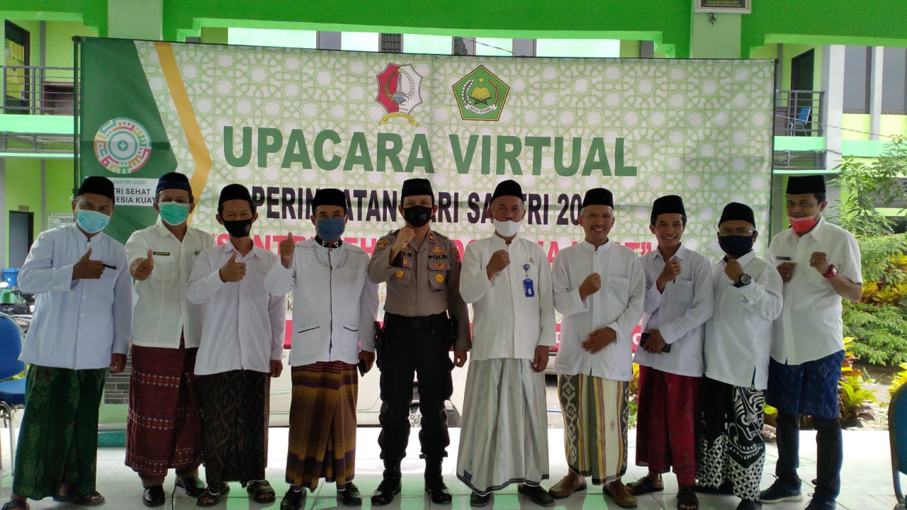 Upacara Peringatan Hari Santri Tahun 2020 Kecamatan Sukosewu