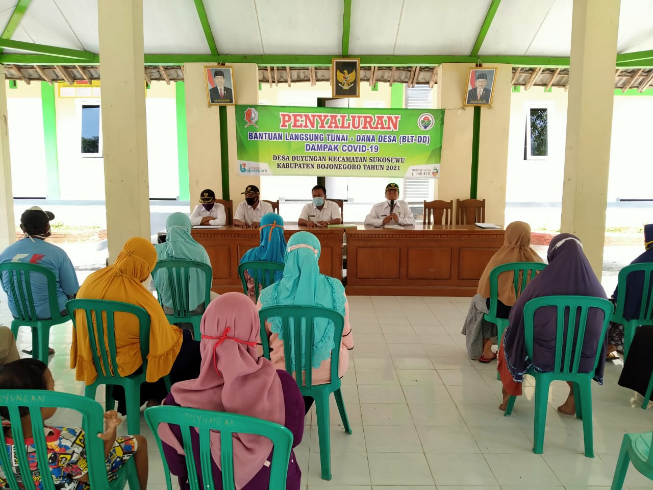 Penyaluran BLT DD Tahap I Tahun 2021