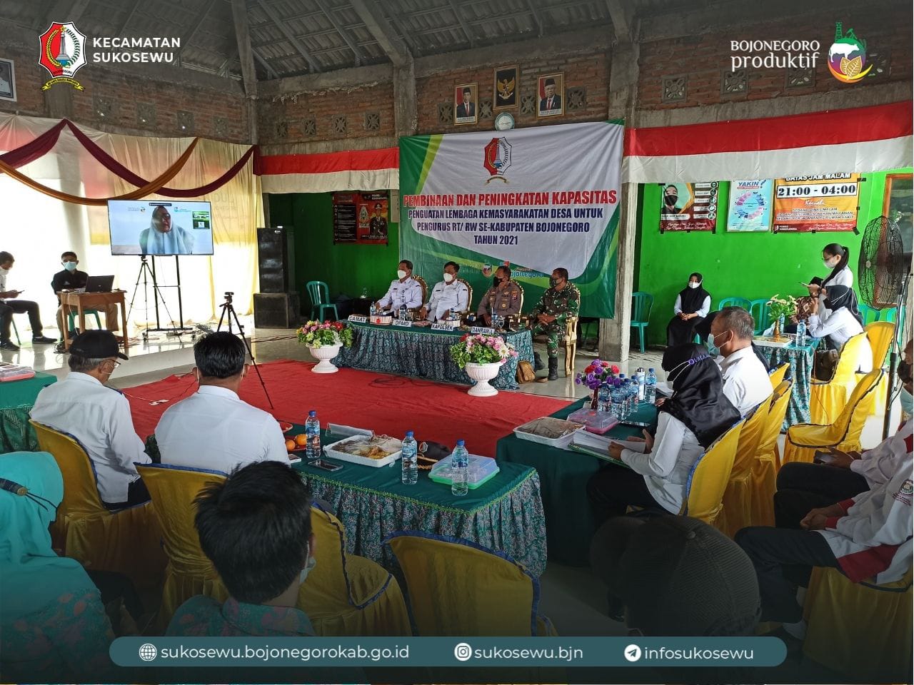Pembinaan RT dan RW se-Kecamatan Sukosewu
