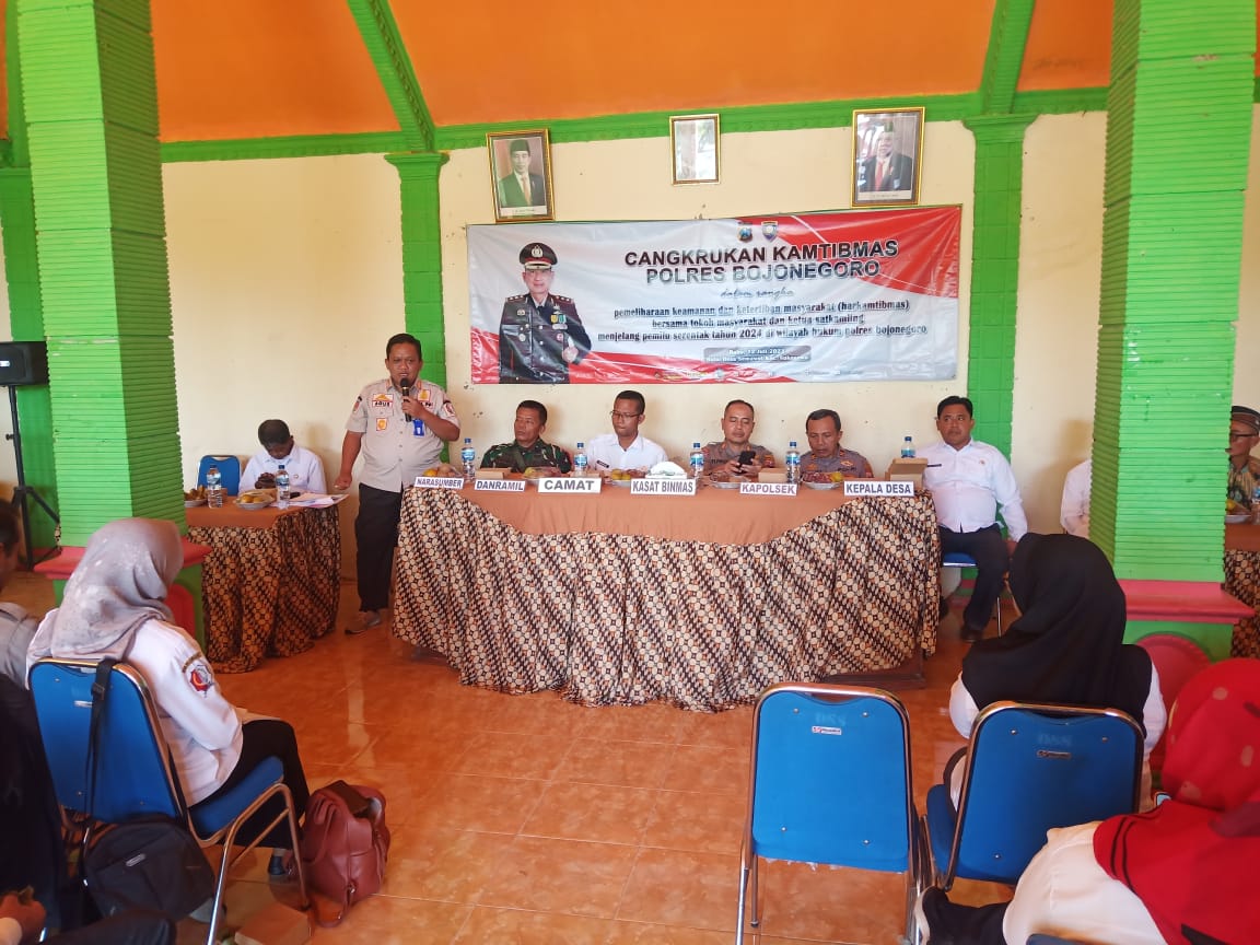 Anjangsana Konverensi dan Cangkrukan Kamtibmas