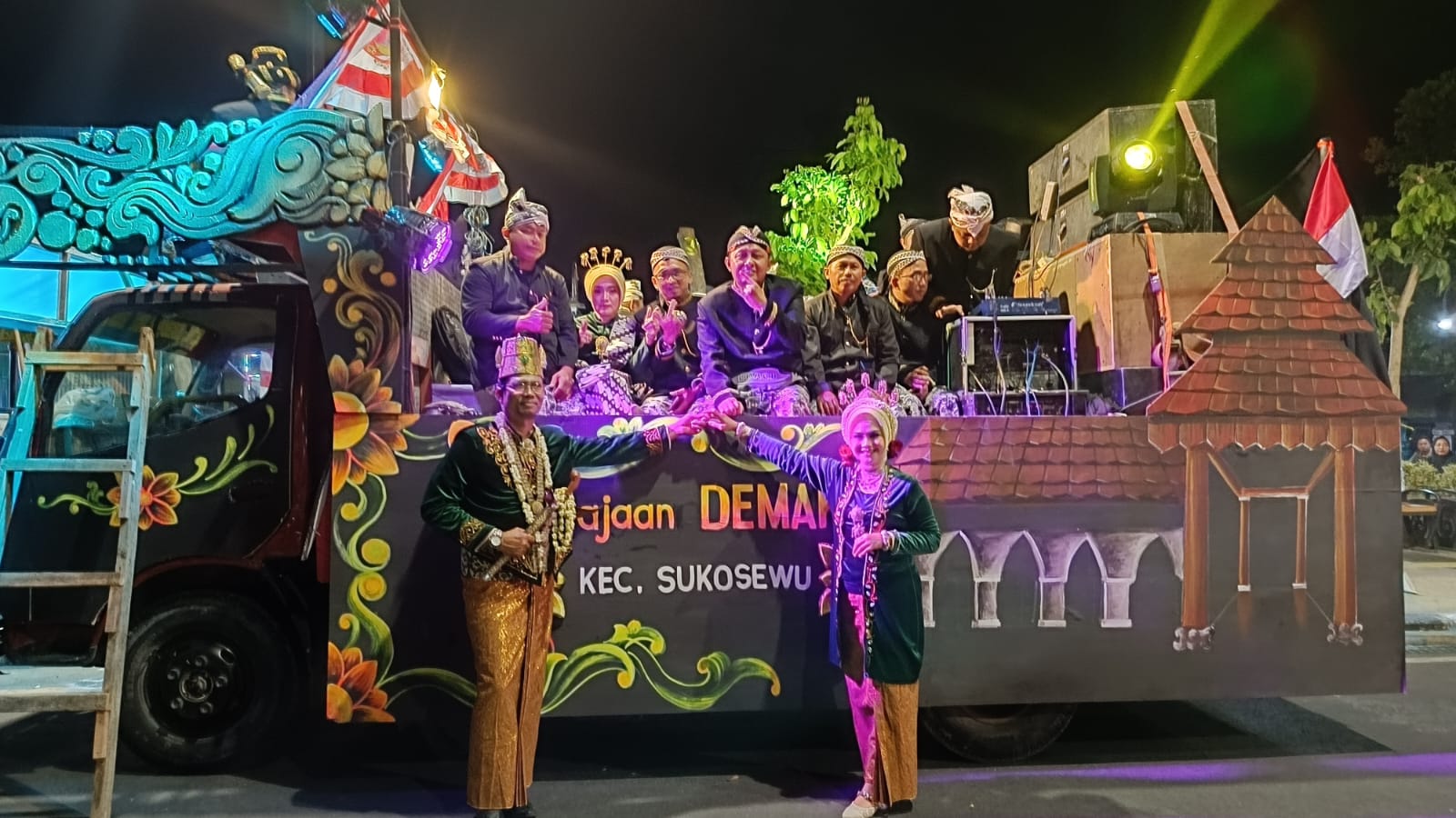 Kecamatan Sukosewu Ikut Memeriahkan Bojonegoro Night Carnival