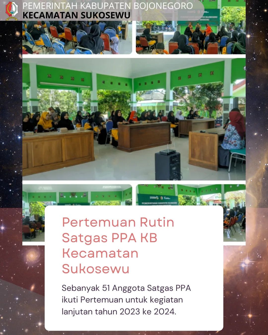 Pertemuan Rutin Anggota Satgas PPA KB