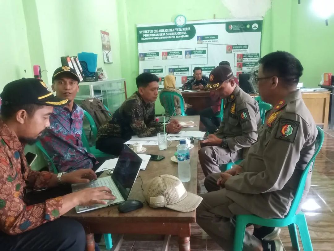 Koordinasi Kartu Satlinmas di Sumberjokidul