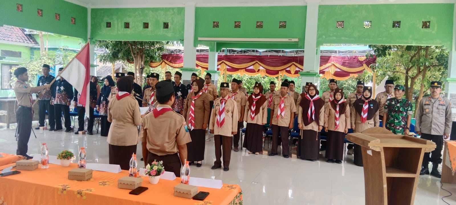 Pelantikan Mabiran, LPK dan Pengurus Kwarran masa bakti 2023 - 2026