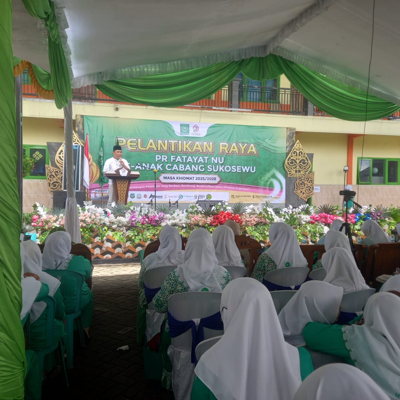 Pelantikan Raya Pimpinan Ranting Muslimat NU Sukosewu