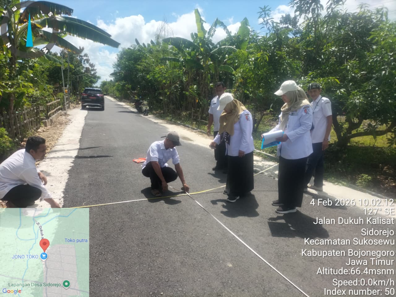 Monev Inspektorat di Desa Semawot