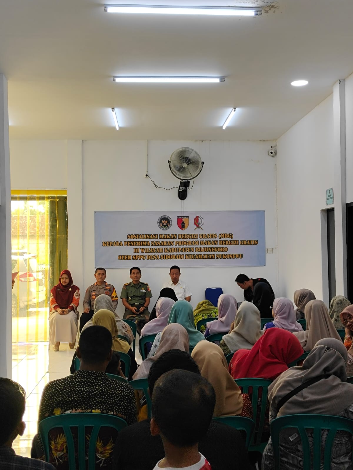Sosialisasi Program MBG Desa Sidodadi