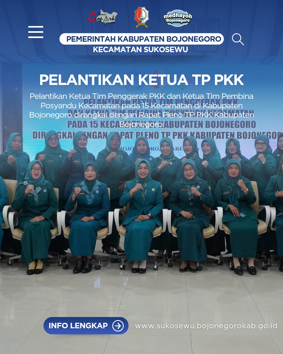 Pelantikan Ketua TP PKK Kecamatan