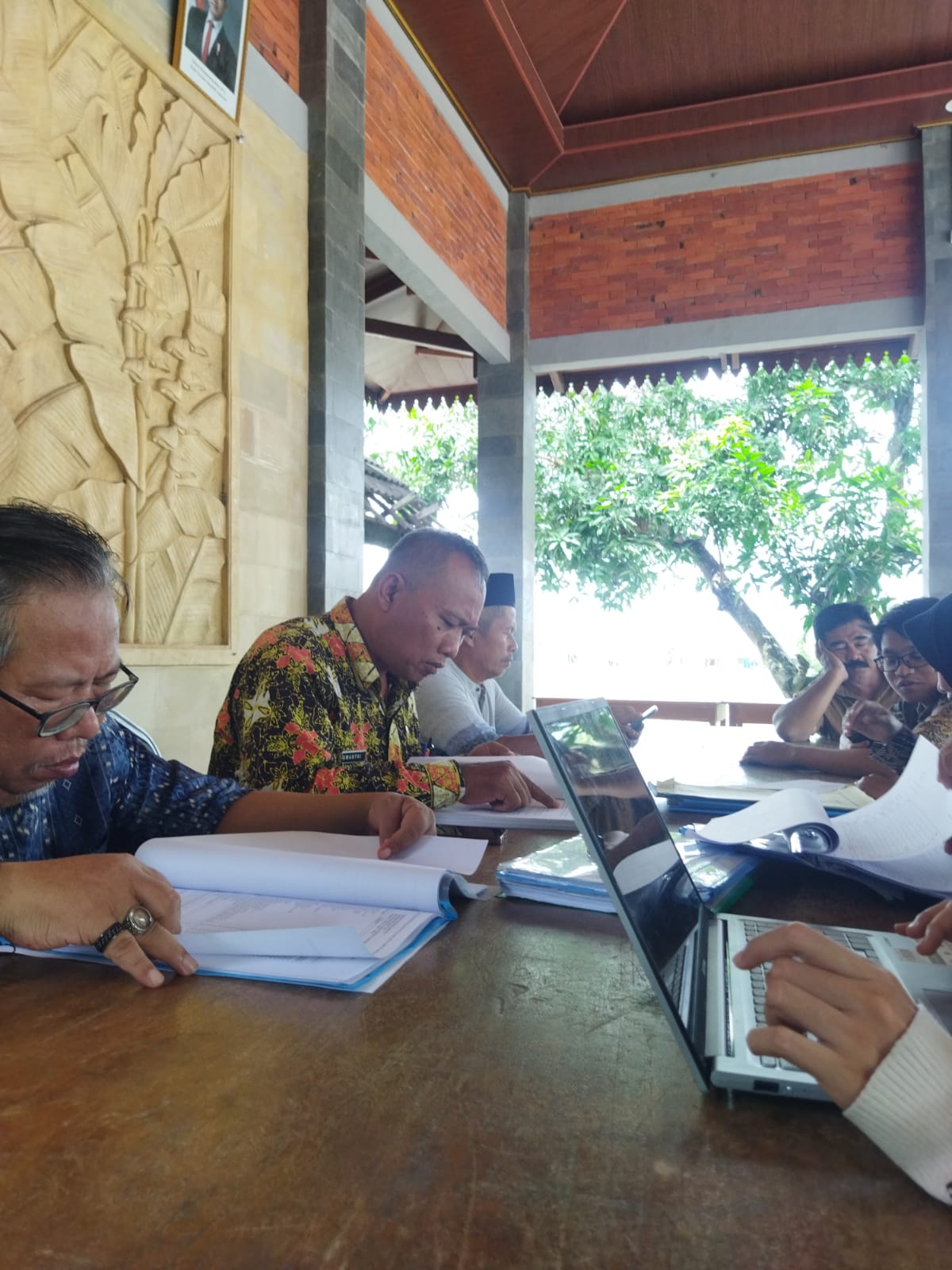 DPMD Monev Pembangunan Kantor Desa Semenkidul