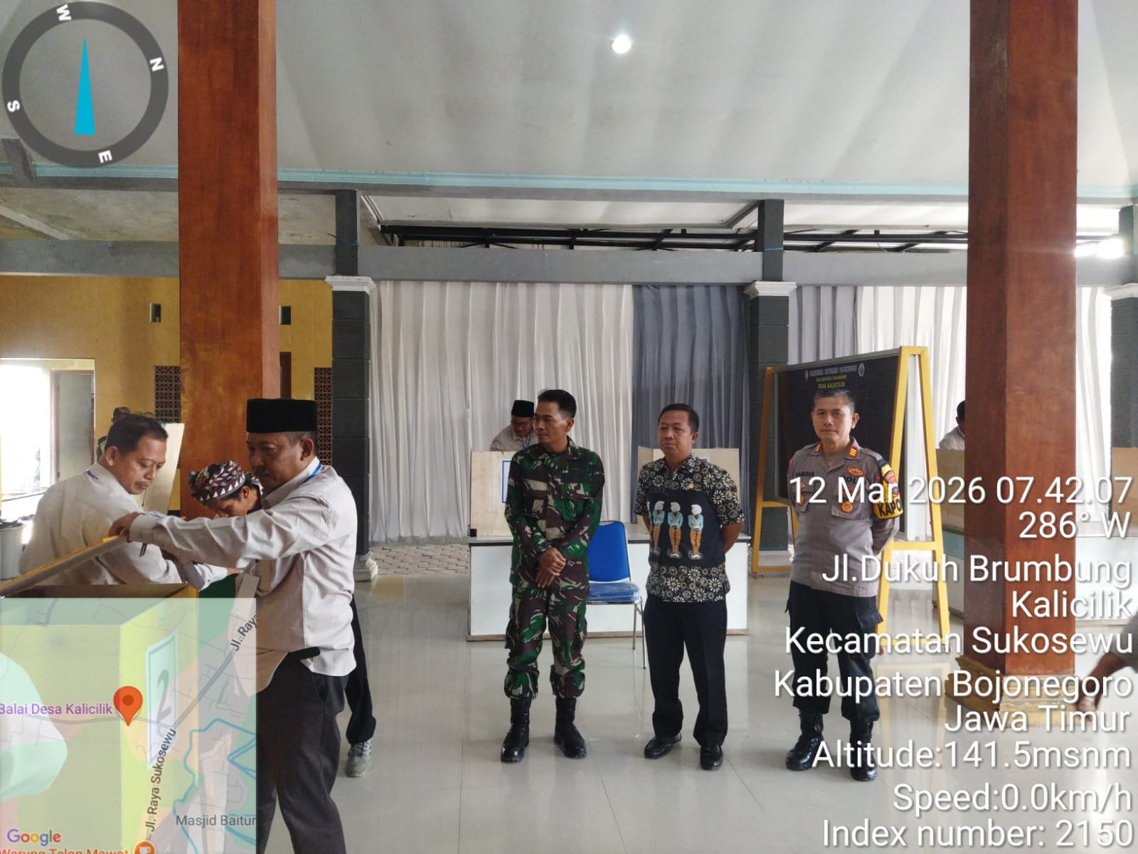 Pemungutan Suara Pilkades PAW Kalicilik