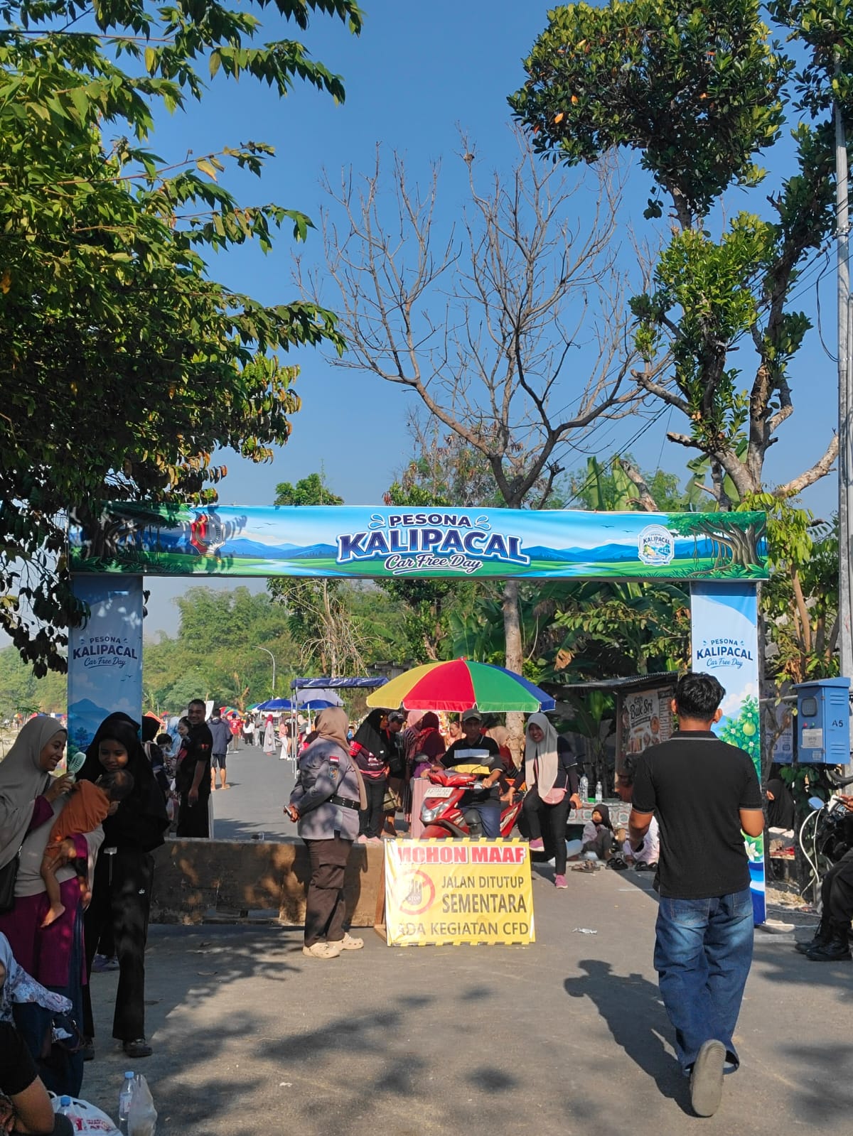 Antusiasme Masyarakat dalam Meramaikan CFD Pesona Kali Pacal