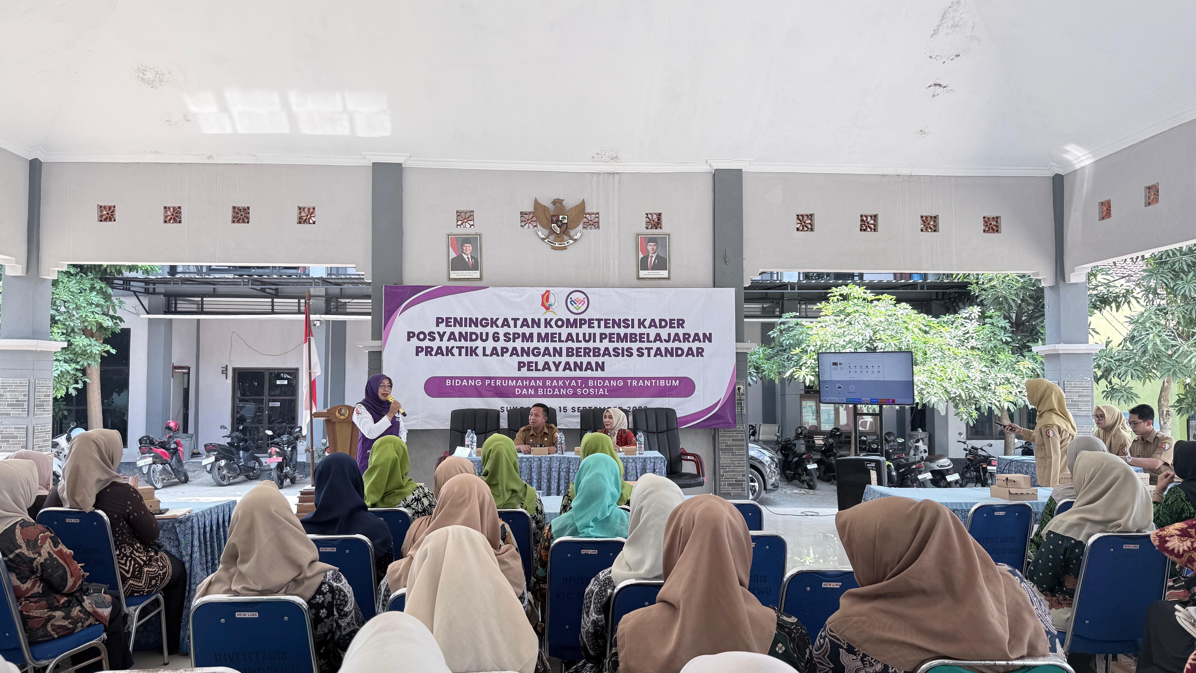 Peningkatan Kompetensi Kader Posyandu 6 SPM Melalui Pembelajaran Praktik Lapangan di Kecamatan Sukosewu