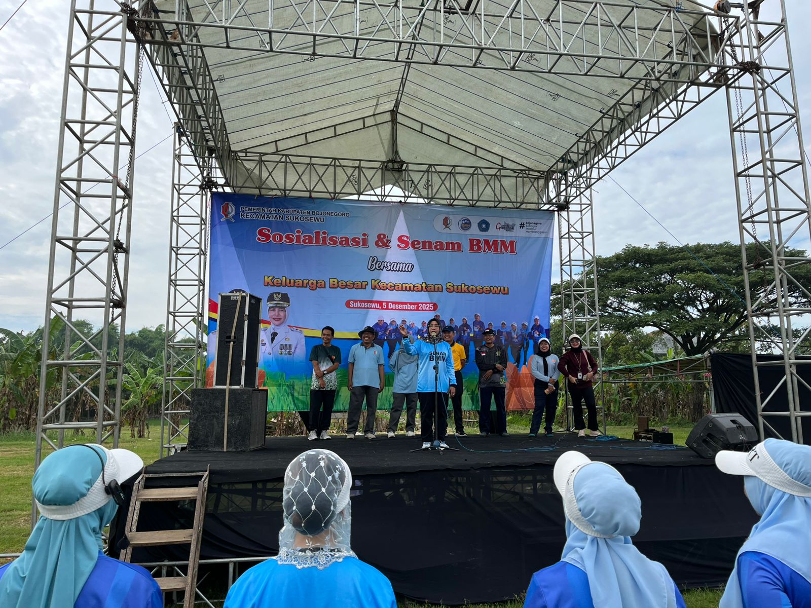 Sosialisasi dan senam BMM